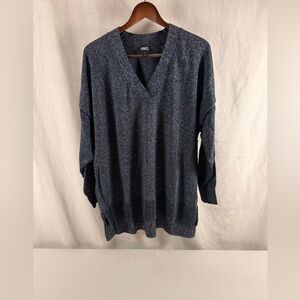 INC International Concepts Men's Dark Gray V-Neck Sweater